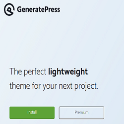 Generate Press theme
