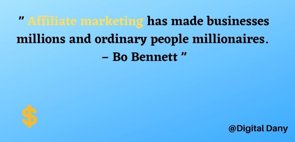 Affiliate Marketing Quotes